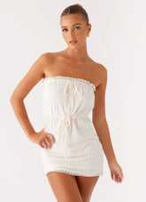 Alina Mini Dress - Ivory