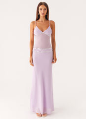 Sweet On You Maxi Dress - Lavender