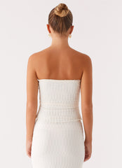 Blakely Tube Top - Ivory