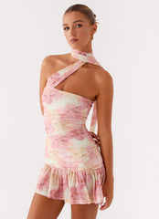 Fleur Mini Dress - Floral Print