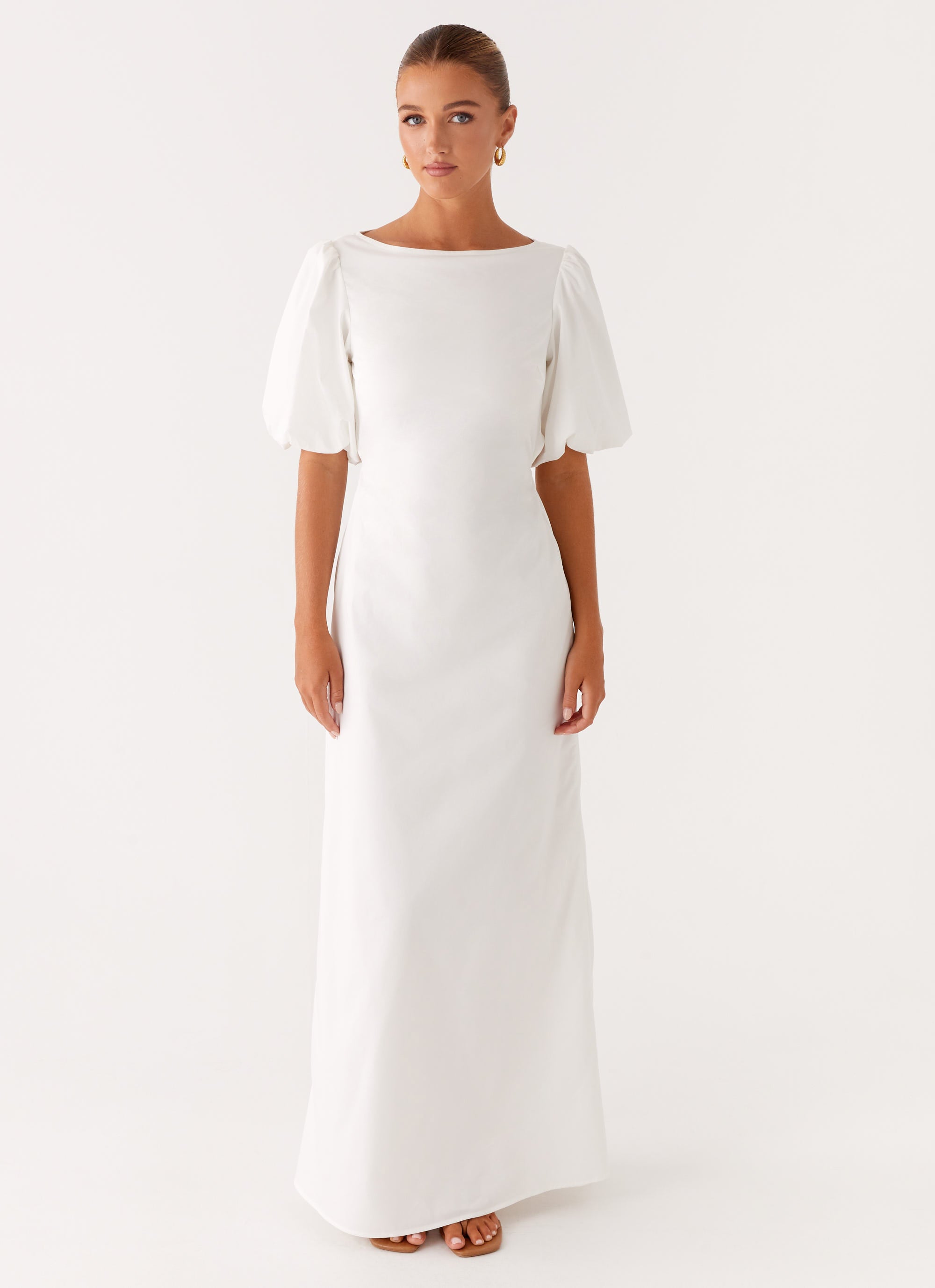 Judy Maxi Dress - White