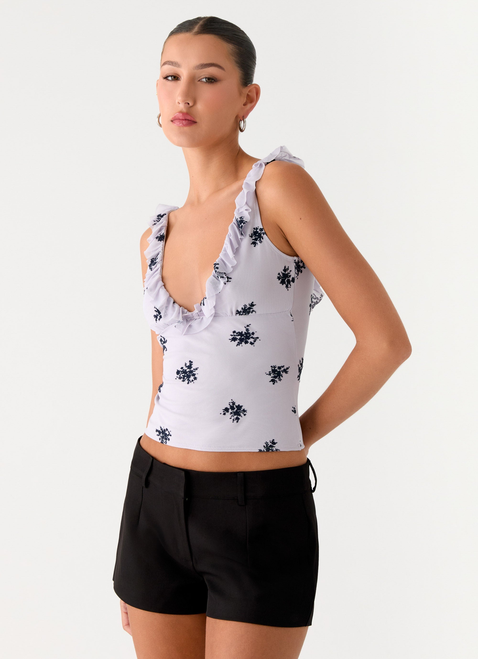 Milena Cami Top - Lilac